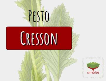 Pesto au Cresson