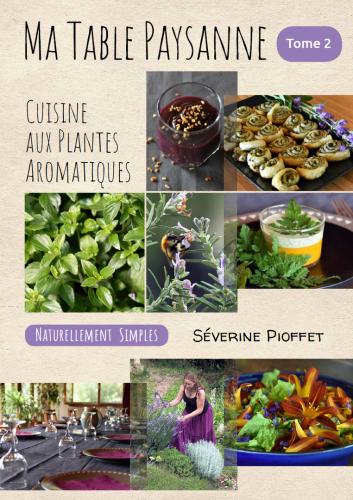 livre de cuisine végétarienne aux plantes aromatiques