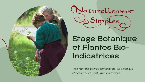 Stage Botanique & Plantes Bio-Indicatrices
